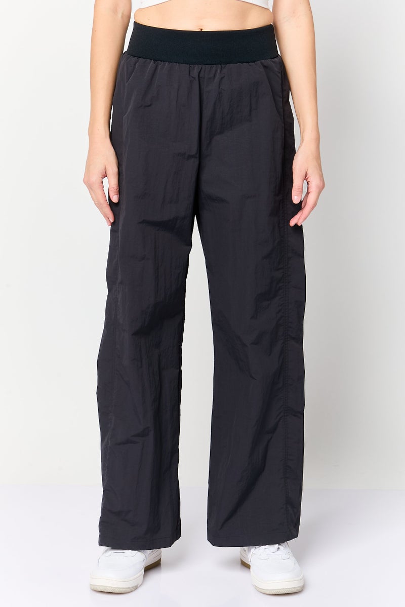 Nike Women Standard Fit Training Track Pants, Black - Image 1